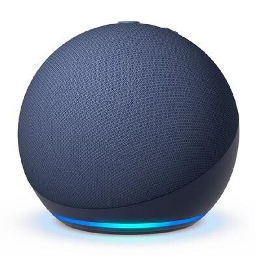 Echo Dot 5ª geração Amazon com Alexa Smart Speaker Azul - B09B8QFYZ2