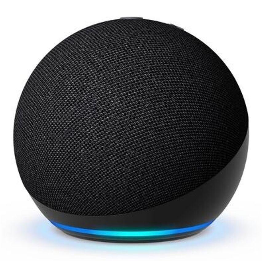 Echo Dot 5ª geração Amazon com Alexa Smart Speaker Preto - B09B8VGCR8
