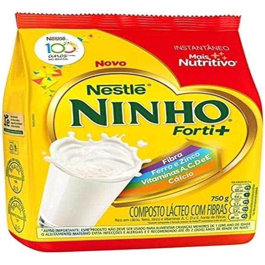 Composto Lácteo Nestlé Ninho Forti+ Pacote 750g