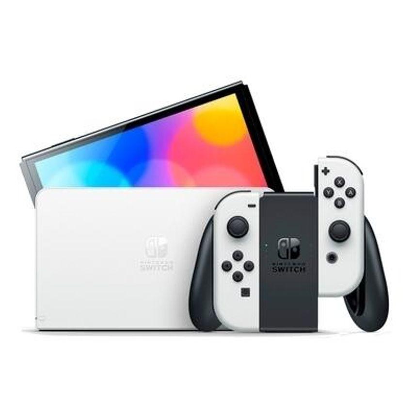 Console Nintendo Switch Oled com Joy-Con Branco - HBGSKAAA2