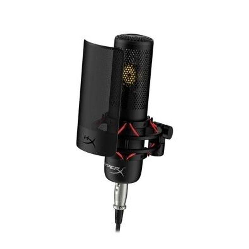 Microfone Condensador HyperX ProCast Cardioide Antivibração Antichoque XLR Profissional - 699Z0AA