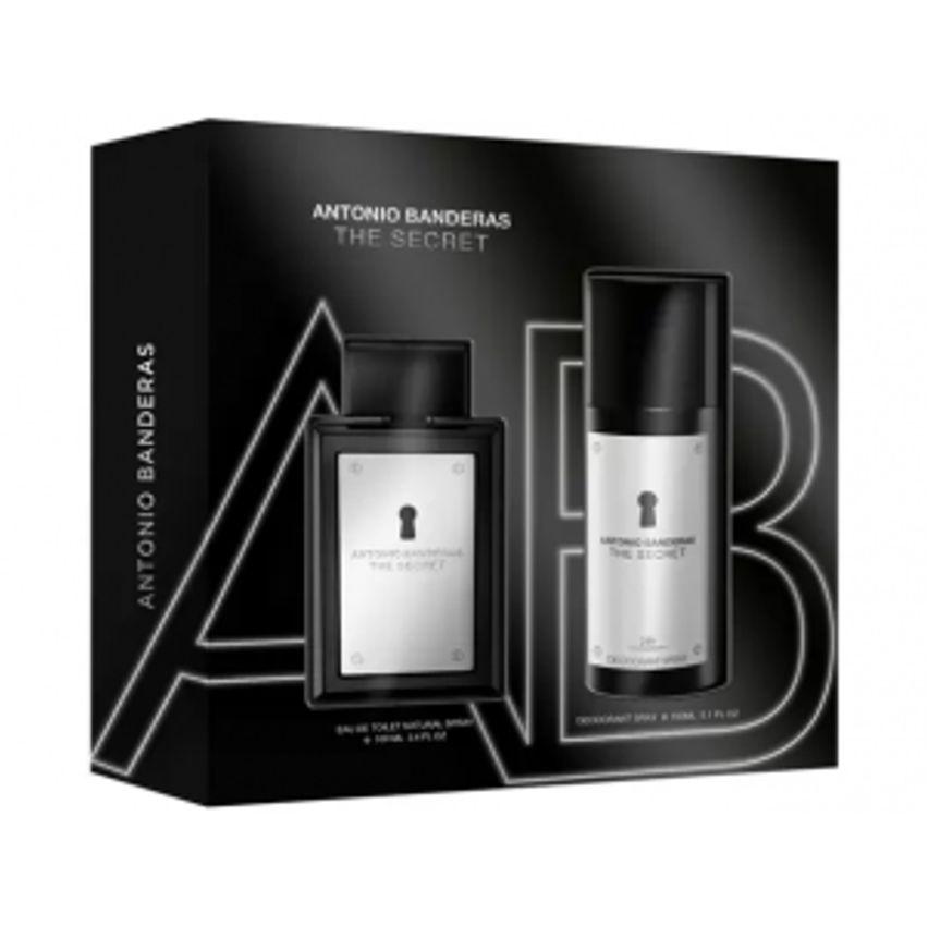 Kit Perfume Antonio Banderas The Secret - Masculino Eau de Toilette 100ml com Desodorante