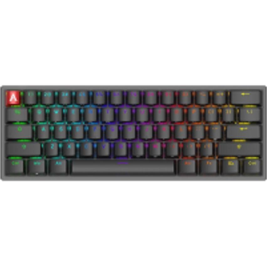 Teclado Mecânico Gamer AGON AGK600 Cherry MX Red Switch Hot-Swappable