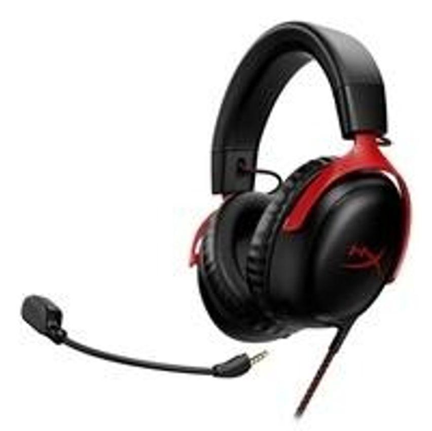 Headset Gamer HyperX Cloud III DTS Drivers 53mm USB PC PS5 PS4 XBOX Series xis Xbox One Nintendo Switch Mobile