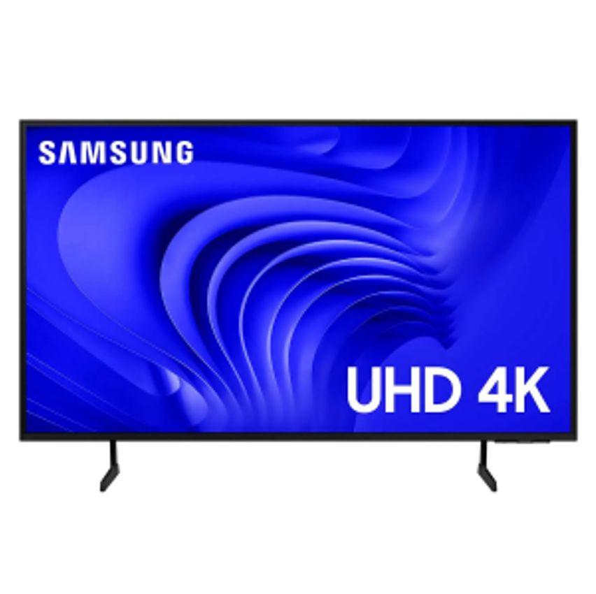 Smart Big TV 75" UHD Samsung 4K 75DU7700 2024 Processador Crystal 4K Gaming Hub Alexa built in
