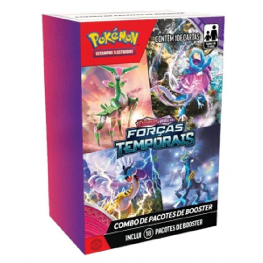 Mini Display Pokémon Tcg Escarlate E Violeta 5 Forcas Temporais Copag