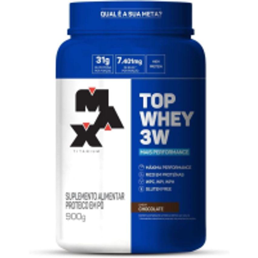 Top Whey 3W 900g - Max Titanium