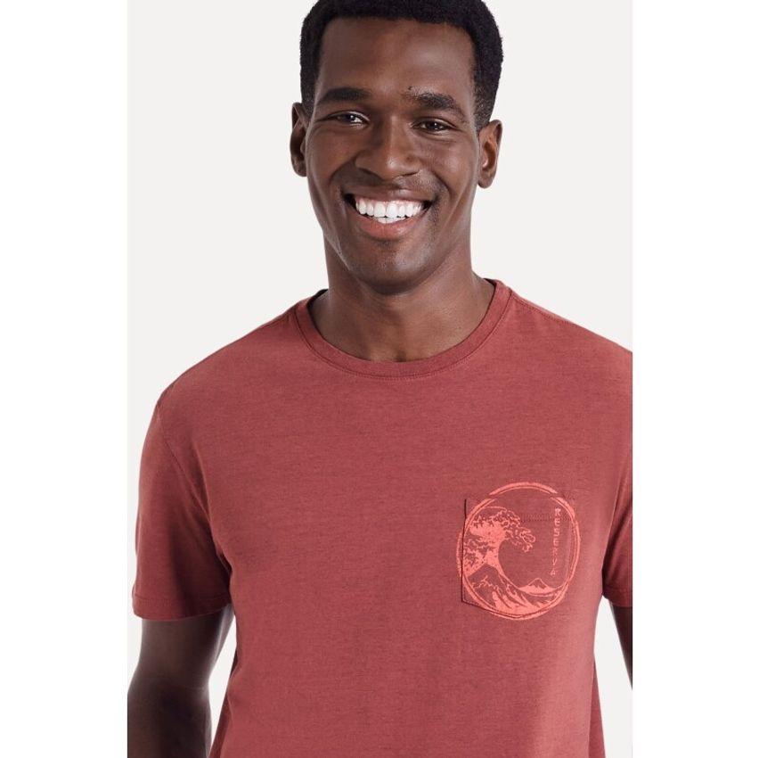 CAMISETA ESTAMPADA SELO ONDA