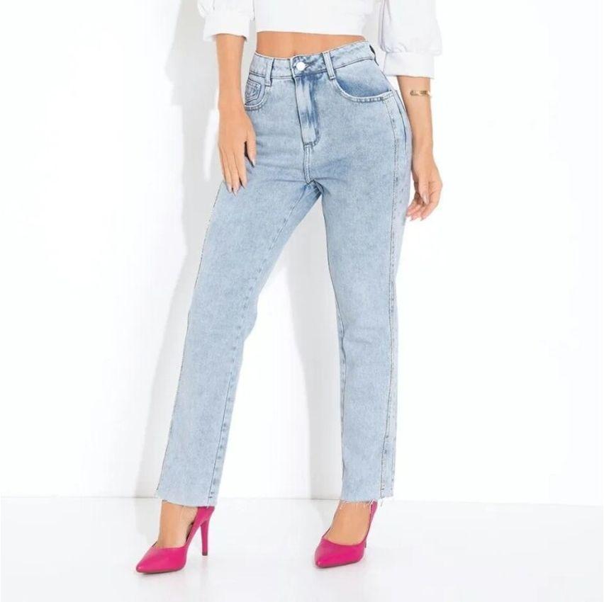 Calça Jeans Reta Sawary