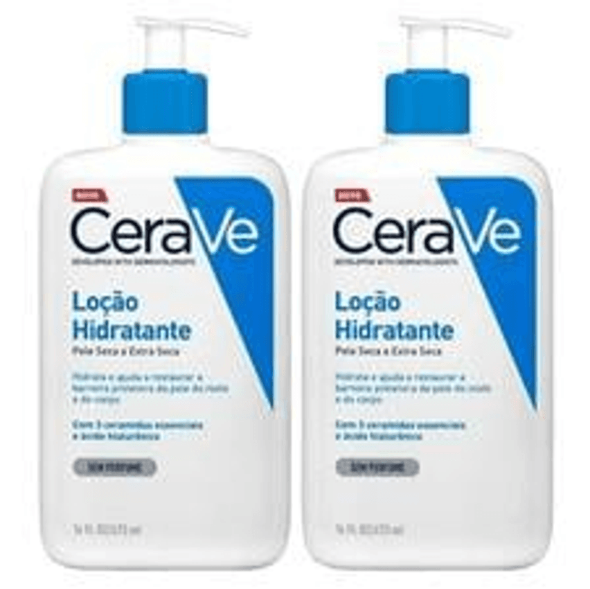 CeraVe Kit com Duas Loções Hidratantes Kit