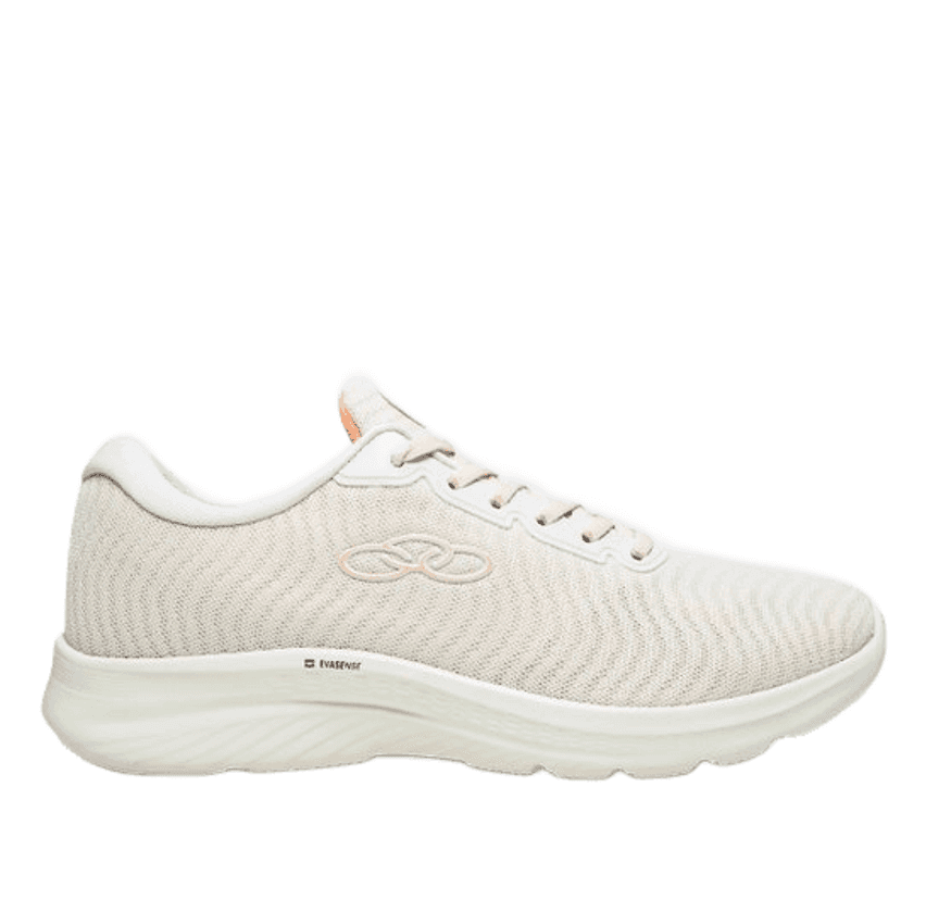 Tênis Olympikus Atmos Feminino - Branco+Laranja