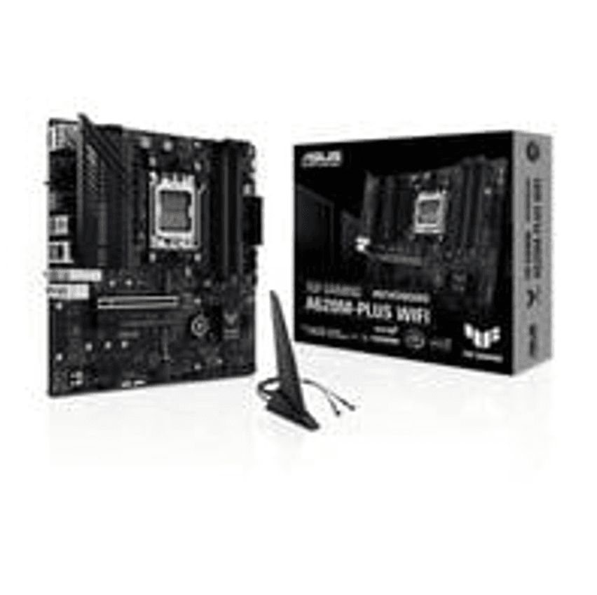 Placa-Mãe ASUS TUF GAMING A620M-PLUS WIFI, AMD AM5, mATX, DDR5, Wi-Fi, Bluetooth, Preto - 90MB1F00-M0EAY0