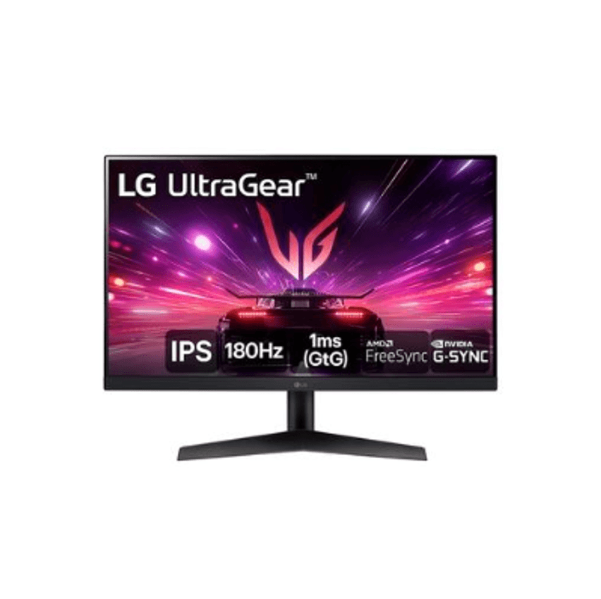 Monitor Gamer LG UltraGear 24" Full HD, IPS, 180Hz, 1ms, DisplayPort e HDMI, NVIDIA G-SYNC , AMD FreeSync?, HDR10, sRGB 99% - 24GS60F-B