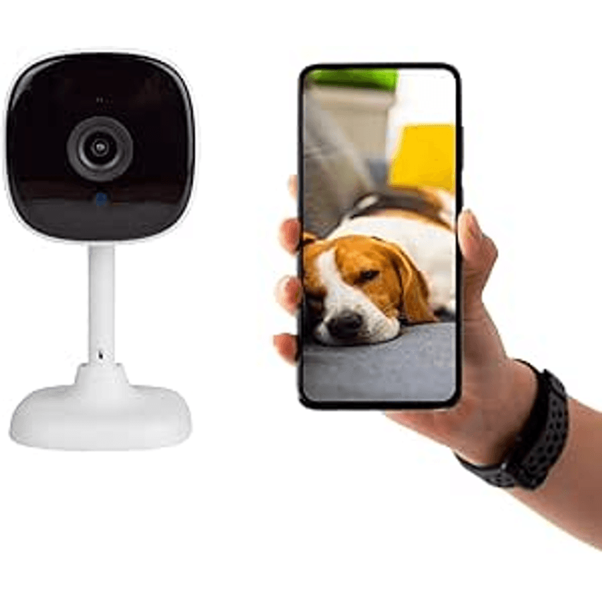 Haiz Câmera de Segurança Interna PIX-Z Smart Compatível com Alexa Wi-fi Bivolt Branco HZ-K258
