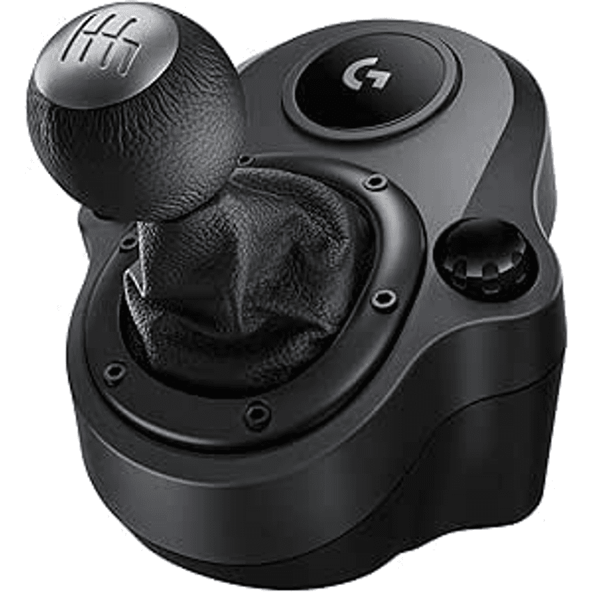 Câmbio Logitech G Driving Force - Compatível com Volantes Logitech G923, G29 e G920 para PS5, PS4, Xbox Series X|S, Xbox One e PC