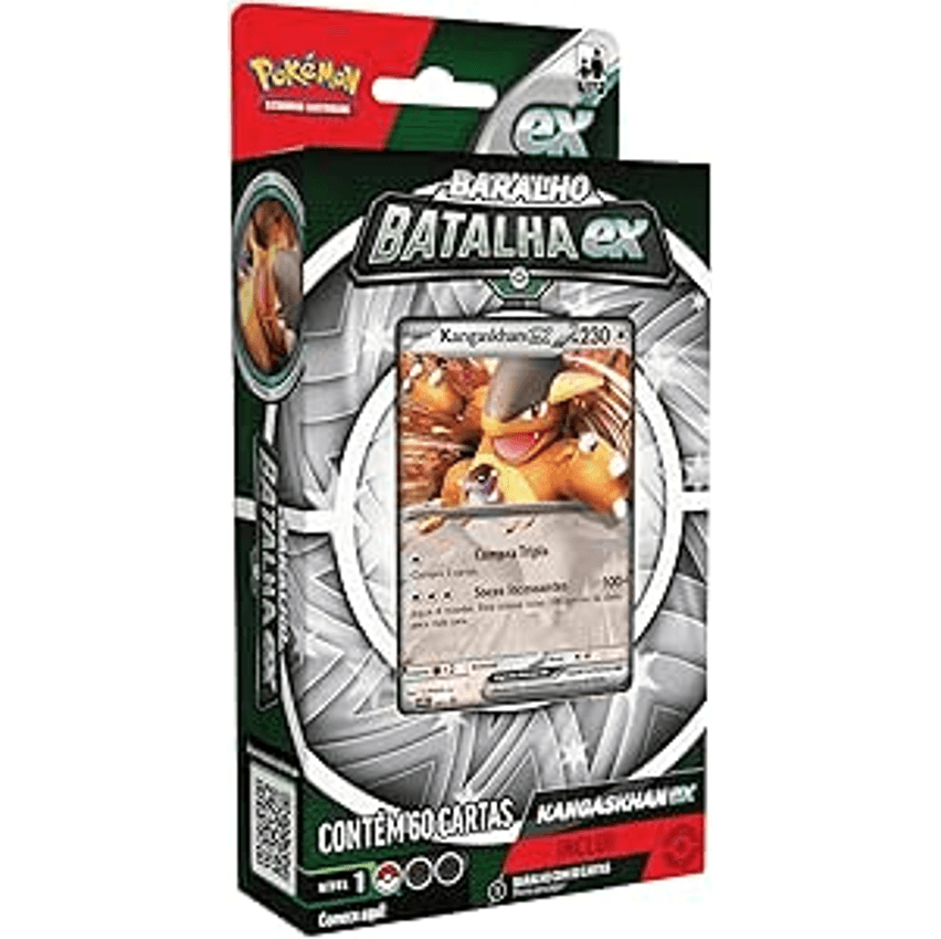 Deck De Batalha Pokémon Tcg Kangaskhan, Cor: Estampado - Copag