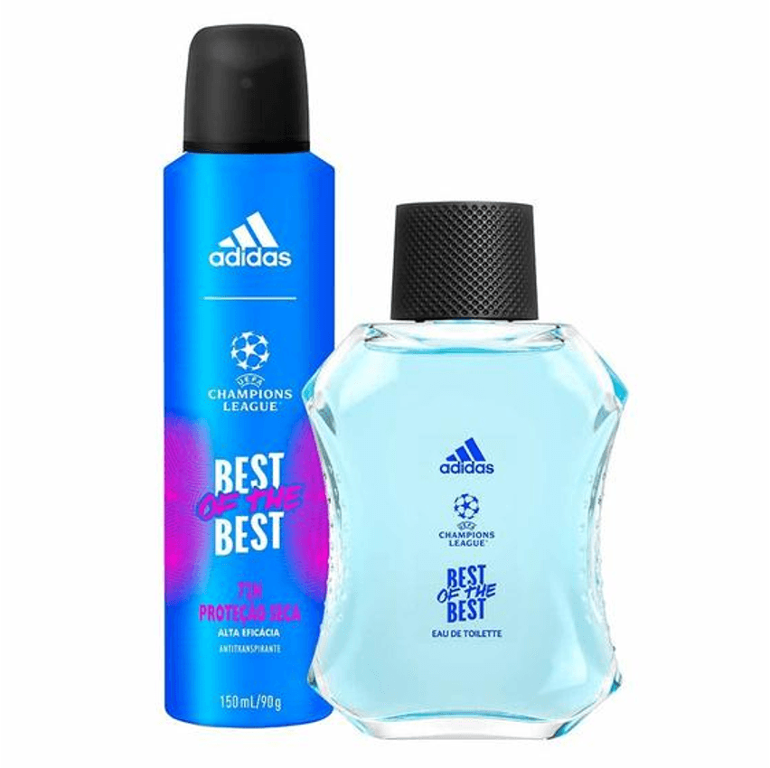 Adidas Best Of The Best Coffret - Perfume Masculino Eau de Toilette + Desodorante