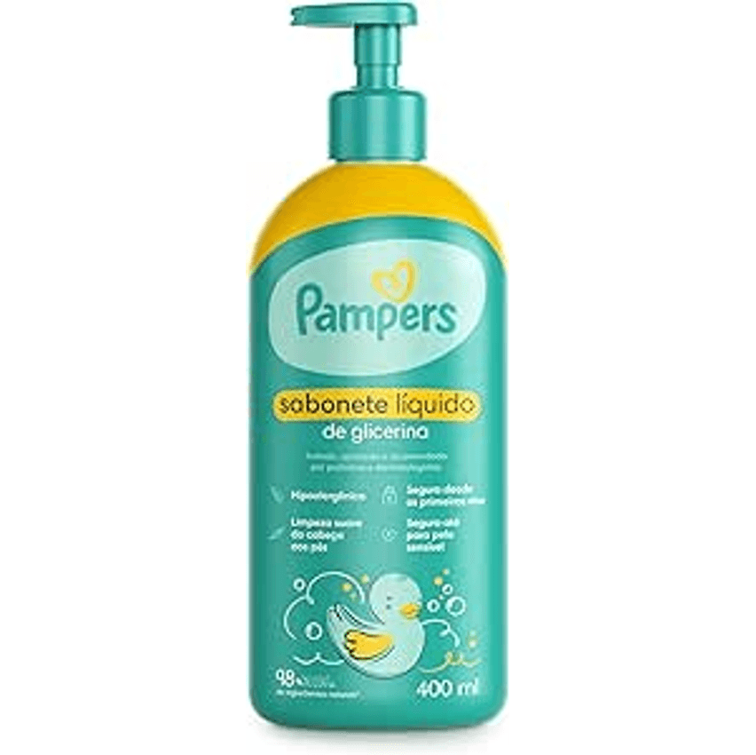 Pampers Sab Liq Cpo Glicerina 400ml