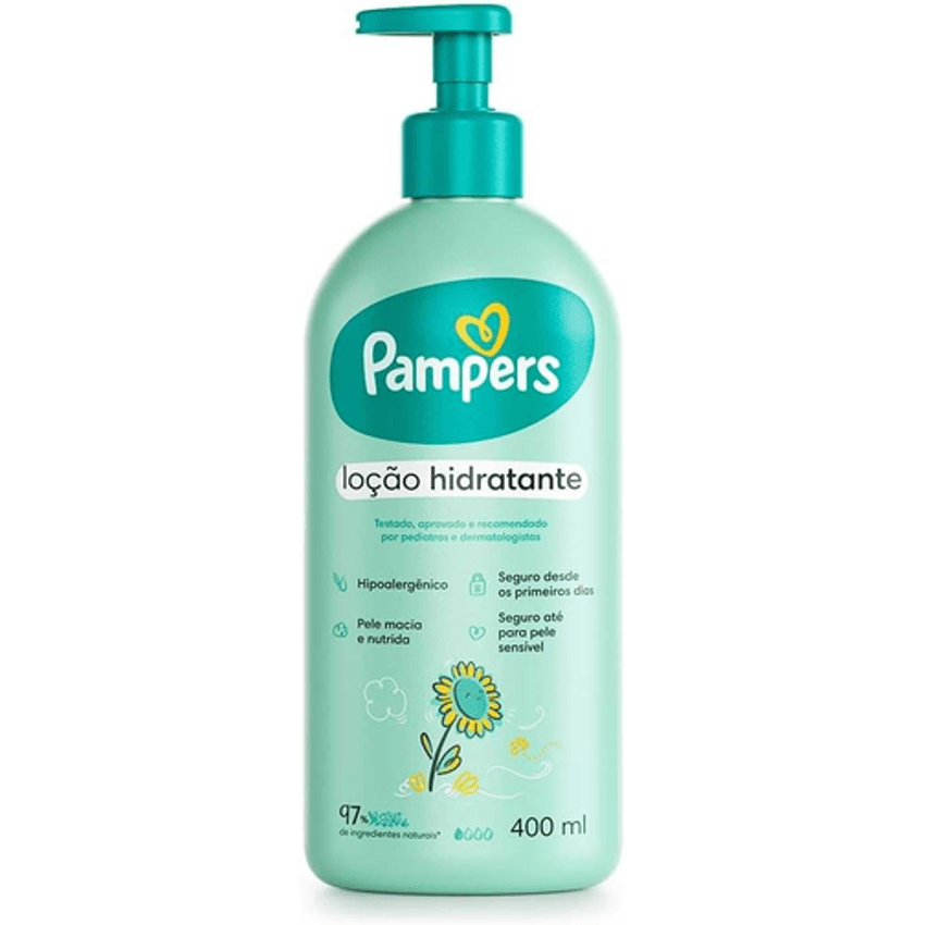 Pampers Loc Hid Cpo Girassol 400ml