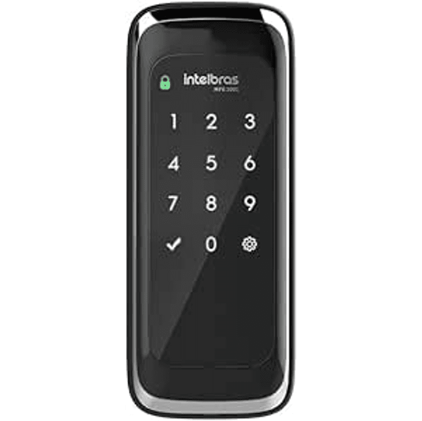 Fechadura Inteligente de Sobrepor MFR 1001 Preto Intelbras