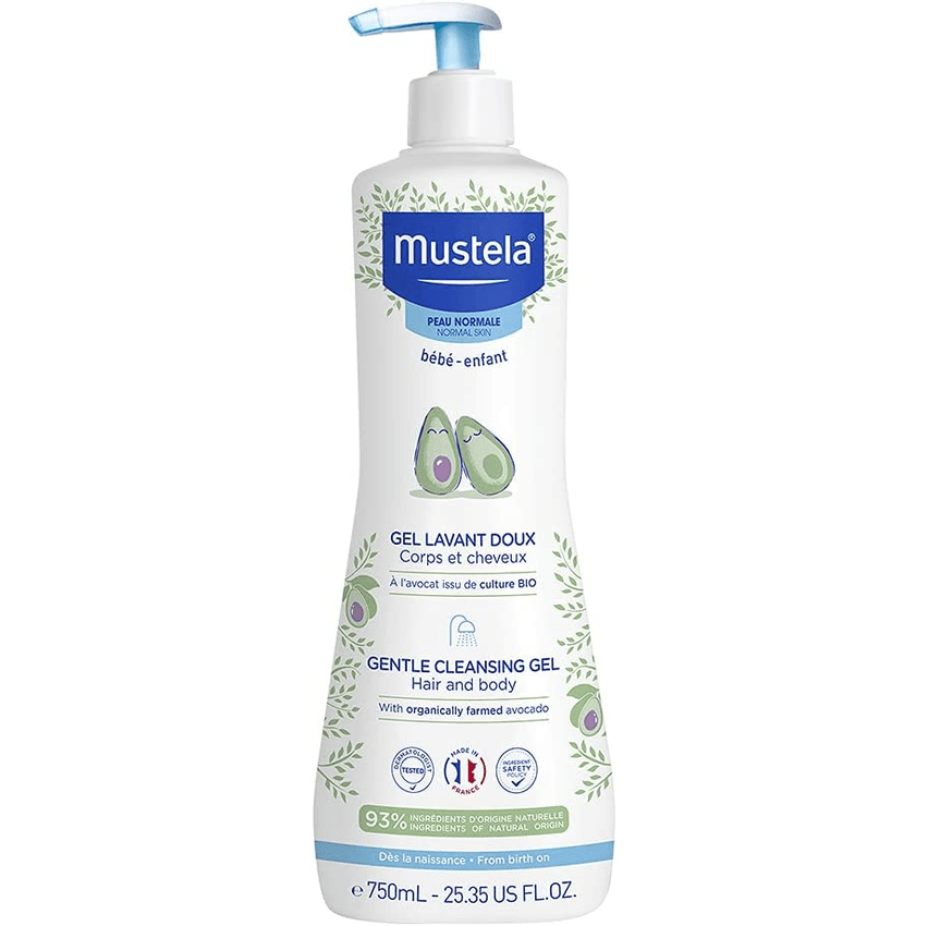 Mustela BR Gel Lavante Suave Com Abacate 750Ml
