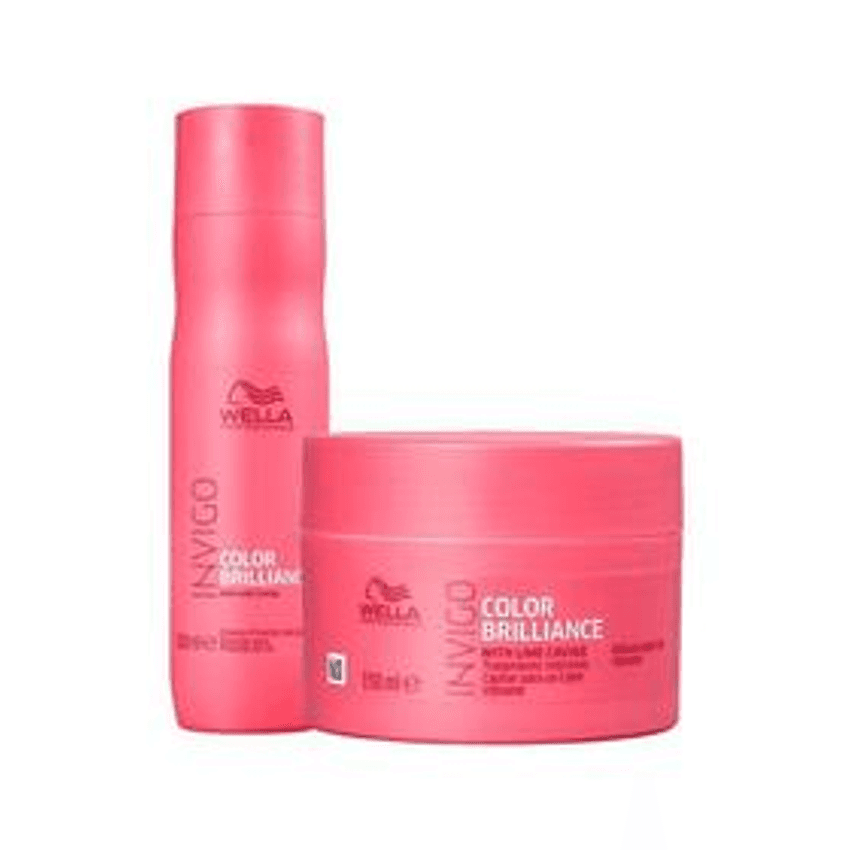 Kit Wella Color Brilliance - Sh 250 ml e Másc 150 ml - Wella Professionals