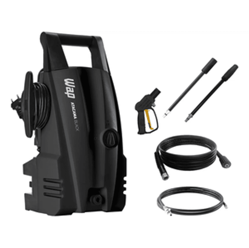 Lavadora De Alta Pressão E Desobstruidora Wap - 1500psi 1400w Atacama Black Ultra