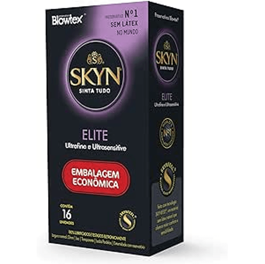 SKYN Preservativo Elite Com 16 Unidades