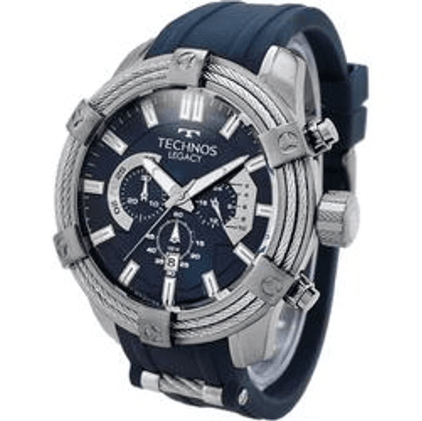 Relógio De Pulso Masculino Technos Linha Legacy 100m