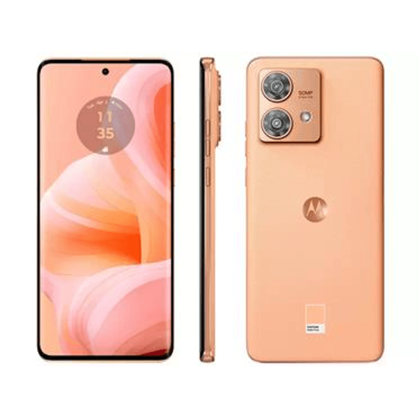 Smartphone Motorola Edge 40 Neo 256GB 5G 8GB RAM Rosa 6,55" Câm. Dupla + Selfie 32MP Dual Chip