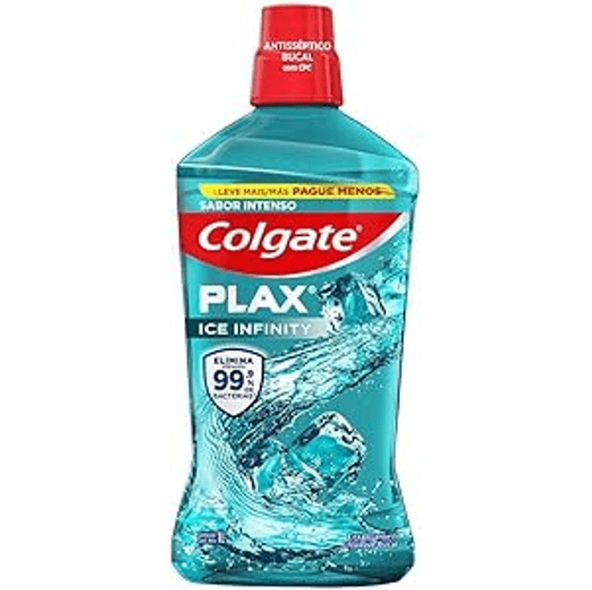 Colgate Plax Ice Infinity - Enxaguante Bucal, 1000Ml