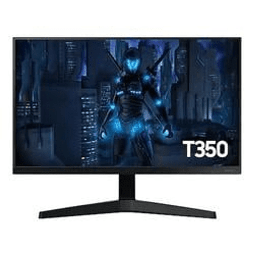 Monitor Gamer Samsung 24" FHD 75Hz HDMI VGA Freesync Preto Série T350 110/220V