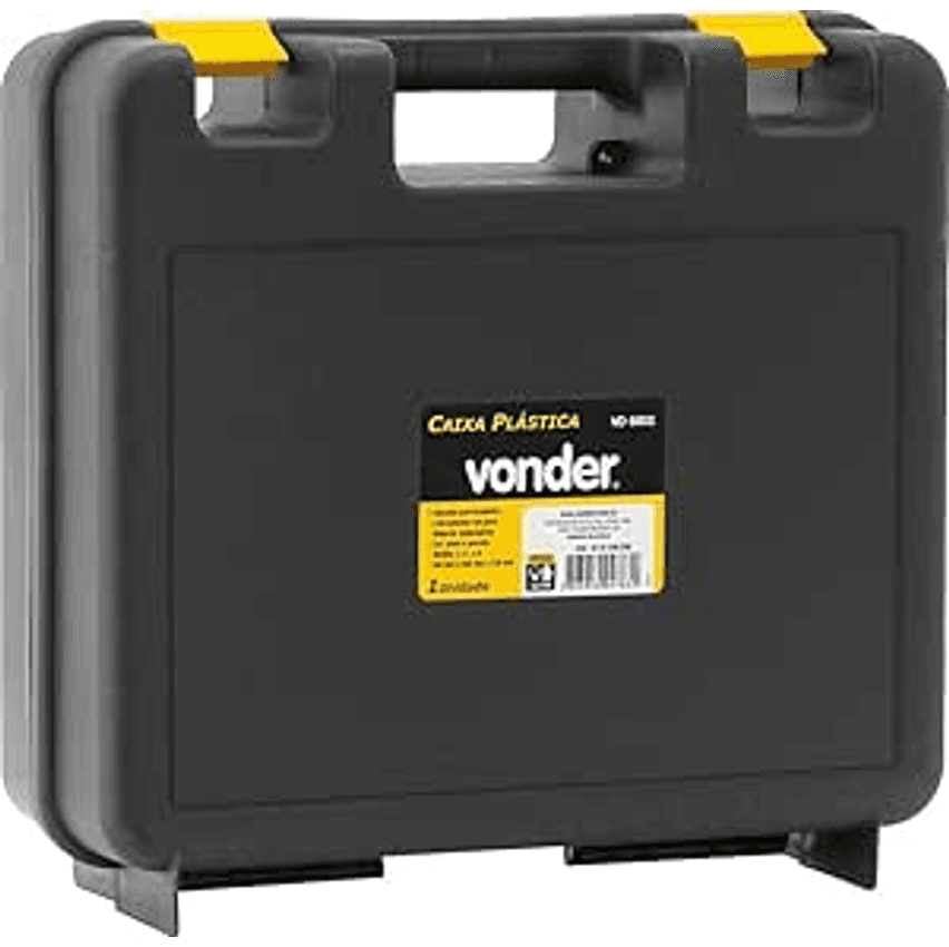 Vonder Caixa Para Ferramentas Plástica 34 0 Cm X 34 0 Cm X 13 0 Cm Vd 6002