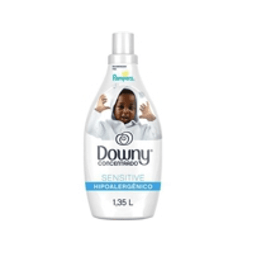 Amaciante Downy Concentrado Sensitive - Hipoalergênico 1,35L