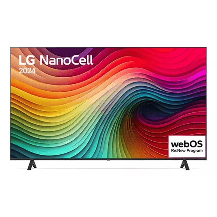 Smart Tv Lg 65" 4k Ultra Hd Nanocell 65nano80t Thinq Ai Webos 24 A5 Ger7 Ai Hdmi Usb Wi-fi Bluetooth Alexa Chromecast Com Controle Smart Magic