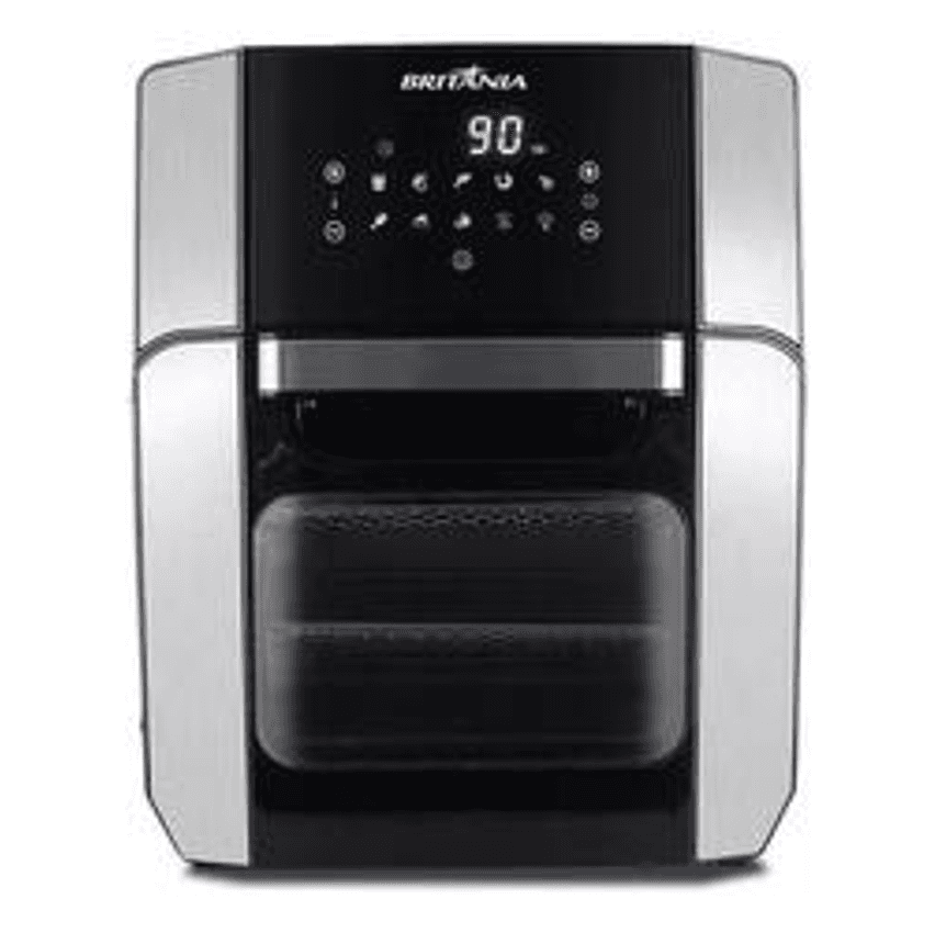 Fritadeira Air Fry Oven Britânia Bfr2100p 12 Litros Cor Preto 110V