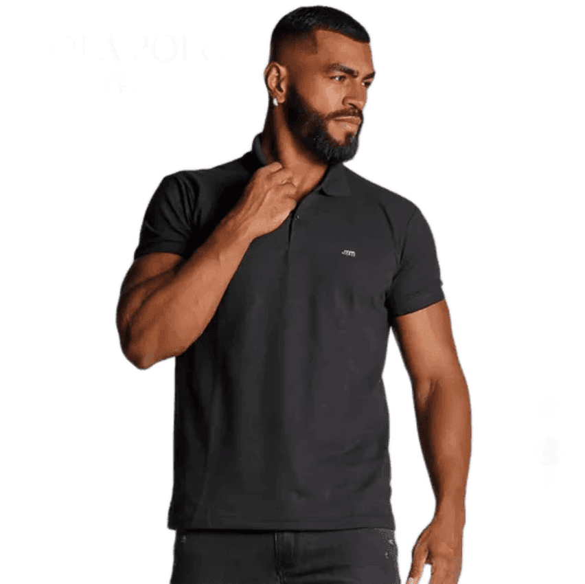 Camisa Gola Polo Masculina Pique Premium Algodão Confortável