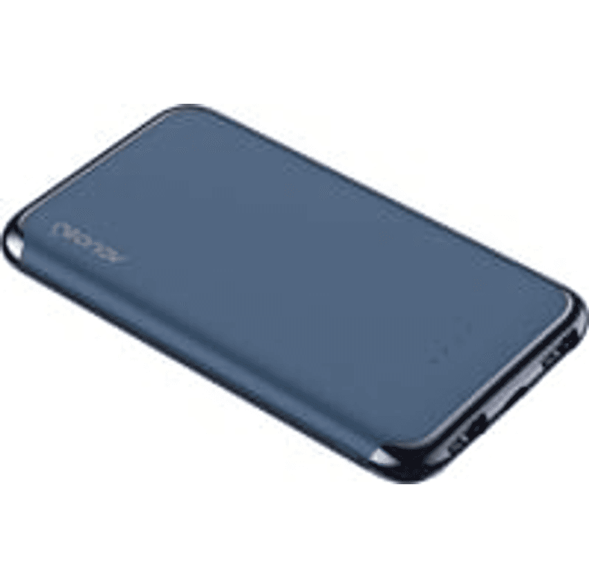 Geonav Carregador Portátil Universal 6.000mAh, 2 portas USB 2.1A, Led Indicador de bateria, PB6KMB, Azul