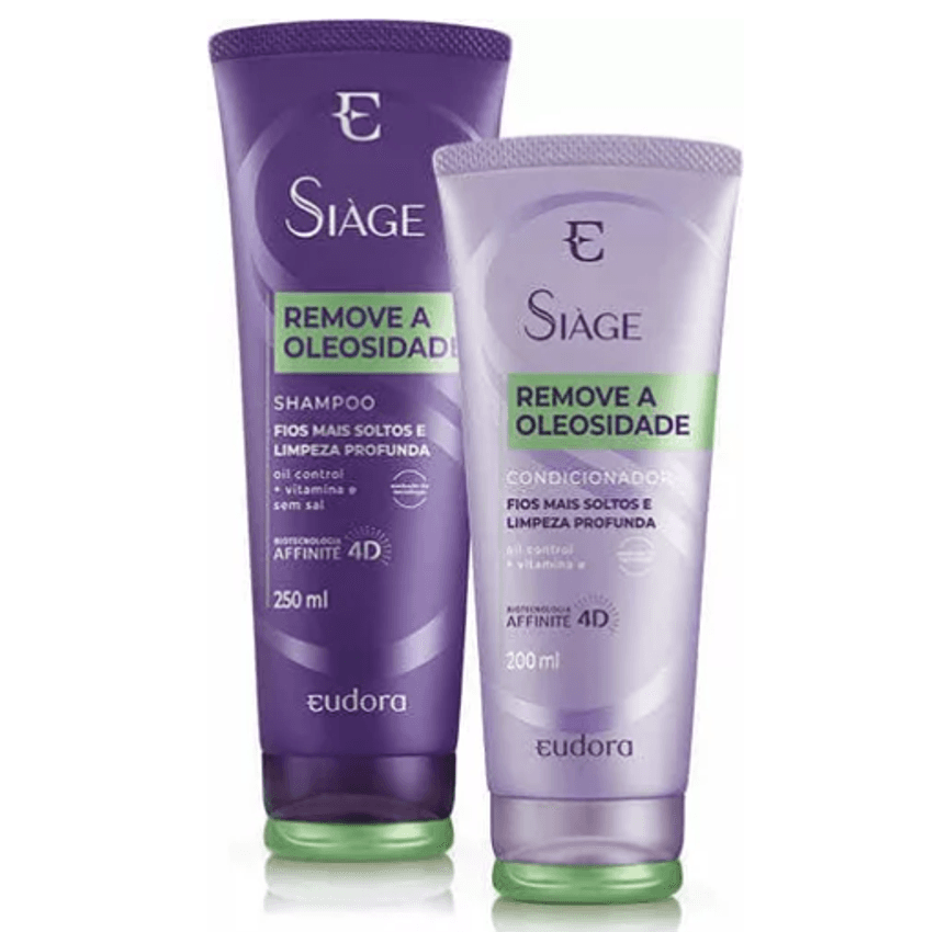 Siàge Remove Controla Oleosidade / Shampoo + Condicionador