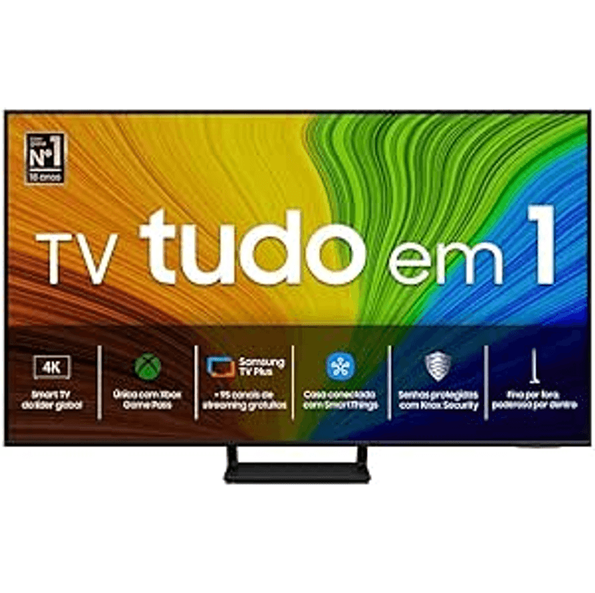 Samsung Smart TV 55" QLED 4K 55Q70D - Tecnologia de Pontos Quânticos, Upscaling 4K AI, Painel até 120Hz