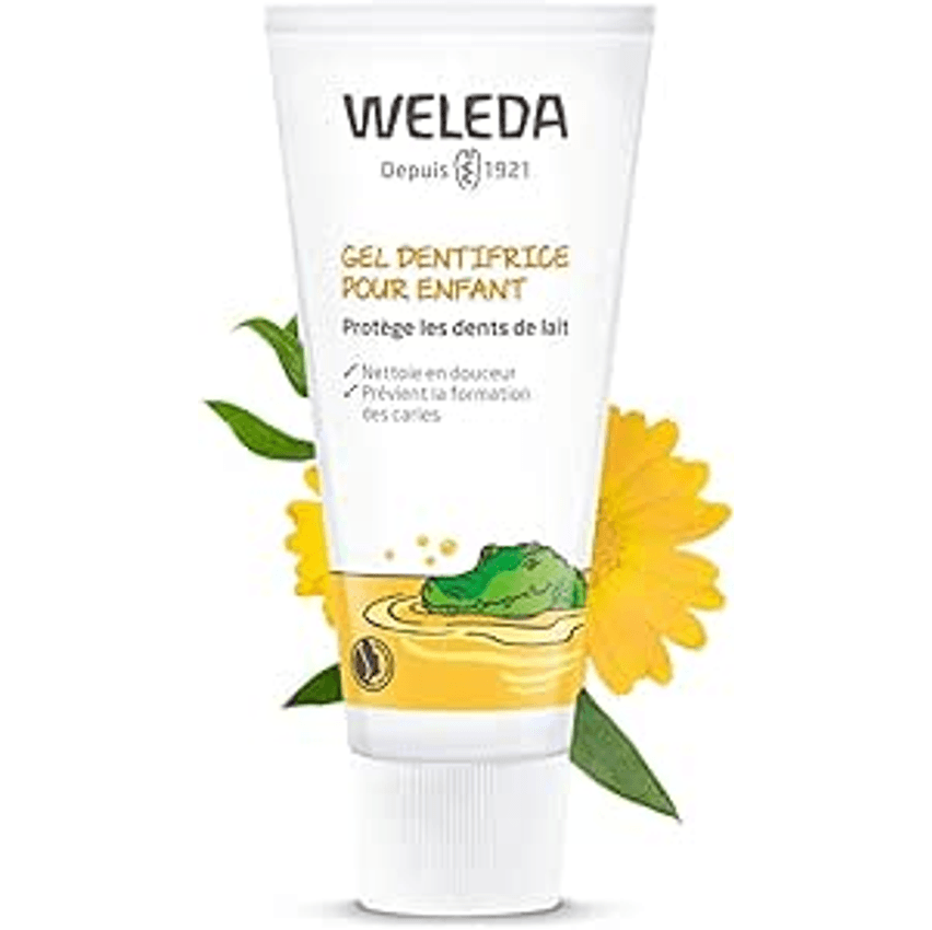Weleda Gel Dental Infantil Weleda Amarelo 50 Ml