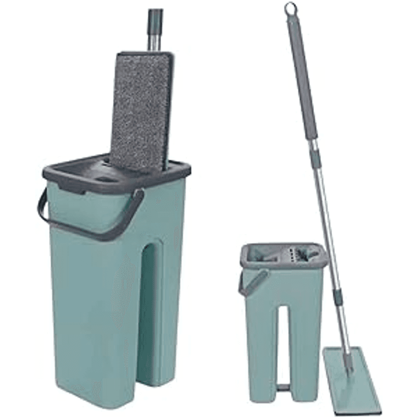 Mop Flat Rayco Essencial Balde 6 Litros