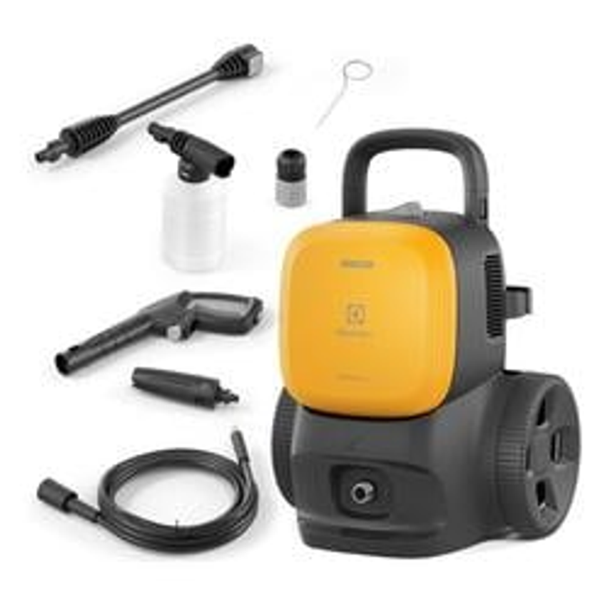 Lavadora de Alta Pressão Electrolux 1650PSI 1400W de Potência com Engate Rápido EasyWash Lava Jato Lava Car QWS1650 110v