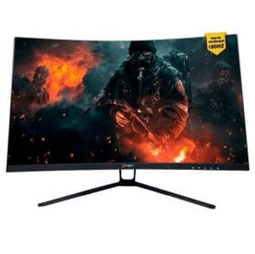 Monitor Gamer Husky Storm 27' LED, Curvo, 180Hz, Full HD, 1ms, DisplayPort e HDMI, 99% sRGB, Adaptive Sync, Ajuste de Ângulo - HGMT001 - Husky Gaming