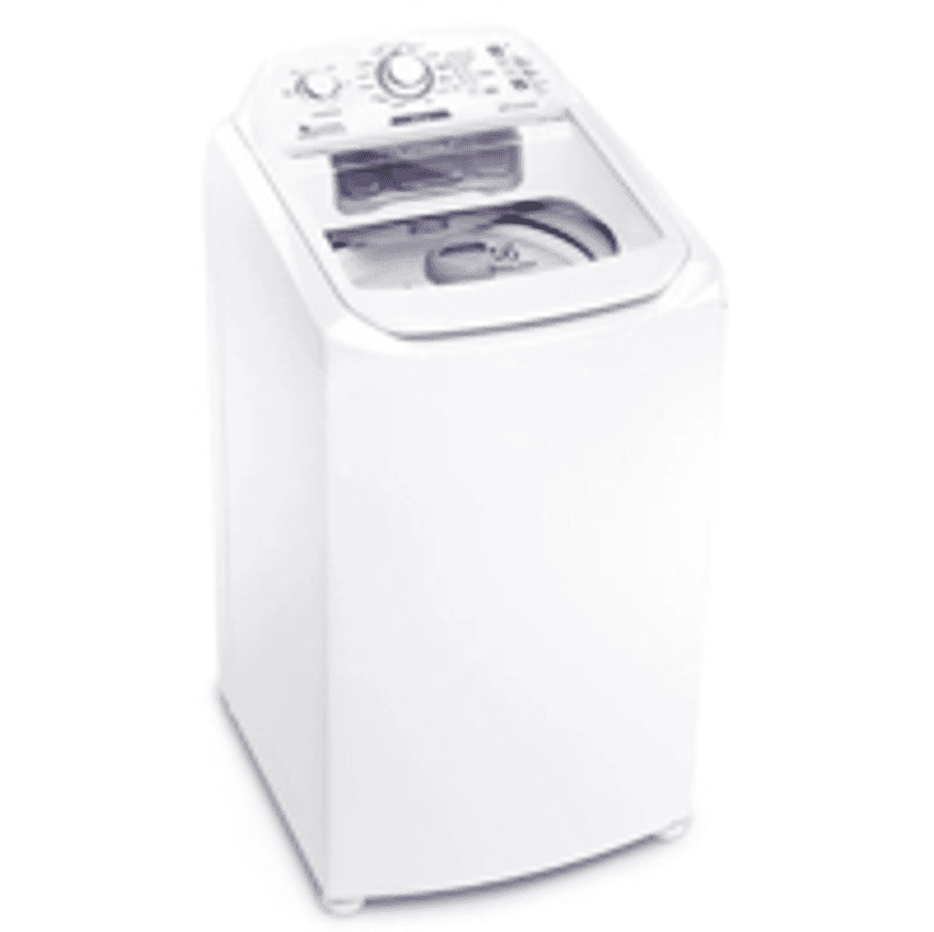 Máquina de Lavar 8,5kg Electrolux Branca Turbo Economia, Jet&Clean e Filtro Fiapos (LAC09)