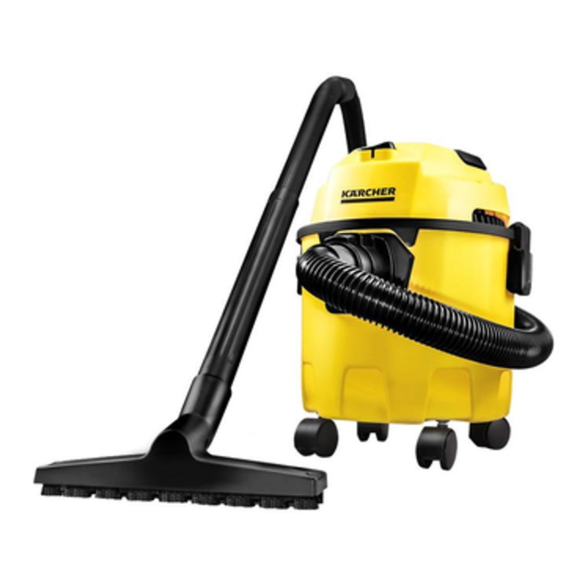 Aspirador De Pó E Água 3 Em 1 Kärcher 1500w Wdl 1 Amarelo
