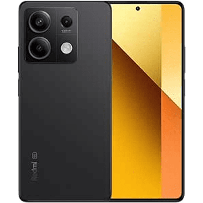 Xiaomi Redmi Note 13 5G - 8 + 256 GB, tela AMOLED FHD + 120 Hz de 6,67 ", MediaTek Dimensity 6080, câmera tripla de até 108 MP, carregamento rápido de 33 W (Preto)