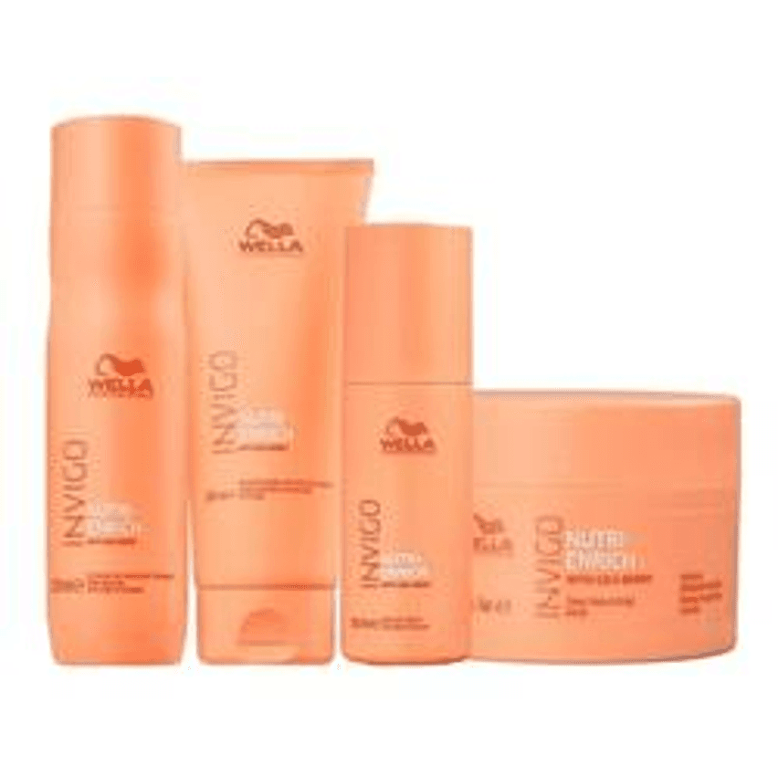 Kit Wella Pro Invigo Enrich Home Care - 4 Produtos