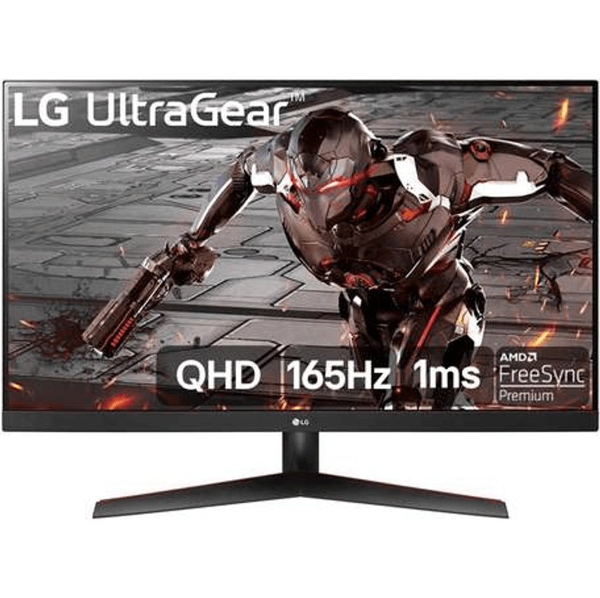MONITOR LG ULTRAGEAR 32GN600-32" QHD 165HZ, 1MS (MBR), HDR10, FREE SYNC