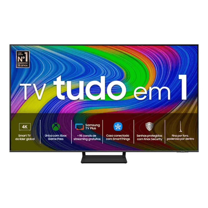 Samsung Smart Tv 55 Polegadas Qled 4k Q65d 2024 Processador Quantum Lite 4K